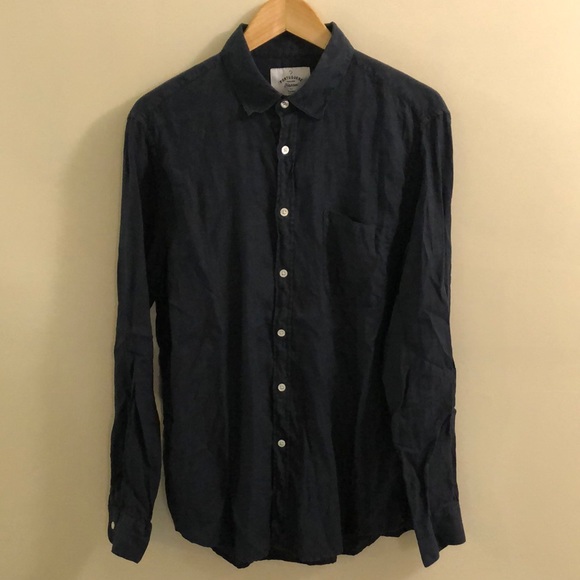 Portugese Flannel Other - Portuguese Flannel Linen Shirt L